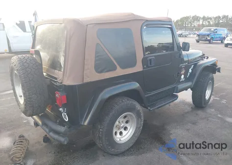 1999 Jeep Wrangler Sahara из США, поврежденный, VIN 1J4FY49S7XP430408